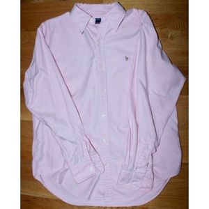 Ralph Lauren Sport pink collared button up